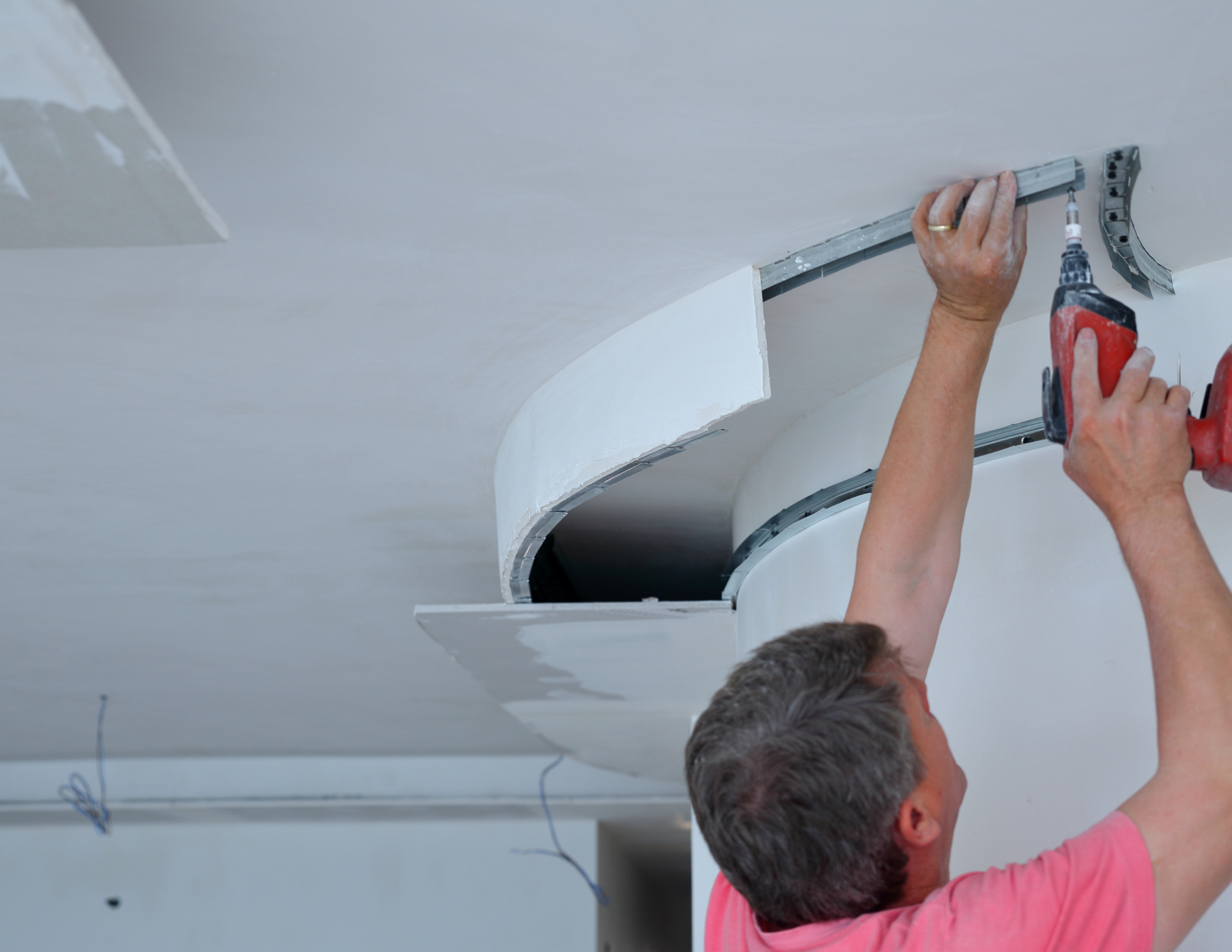 Complex Drywall Installation with Lake Drywall